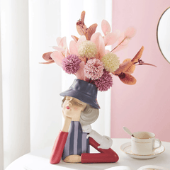 Lady Head Vase Lavender | Sage & Sill