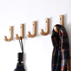 Classic Birch J Wall Hooks