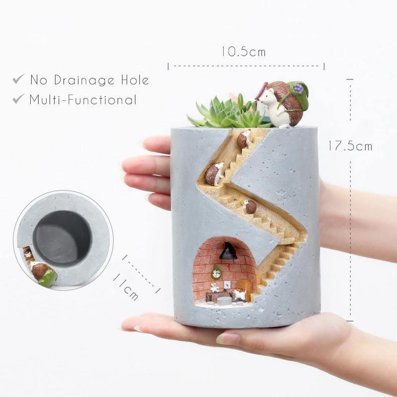 Animal Secret Home Planter Pot