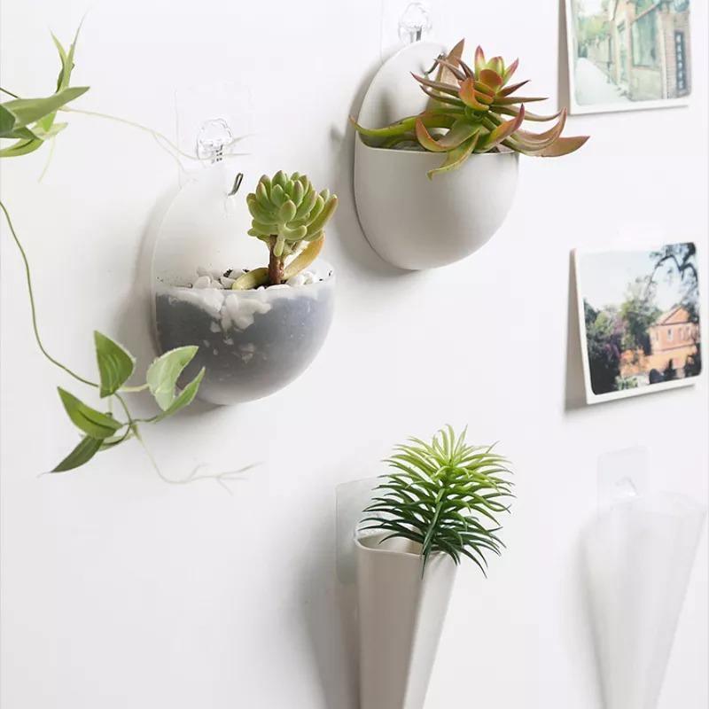 Geometric Hanging Wall Planter