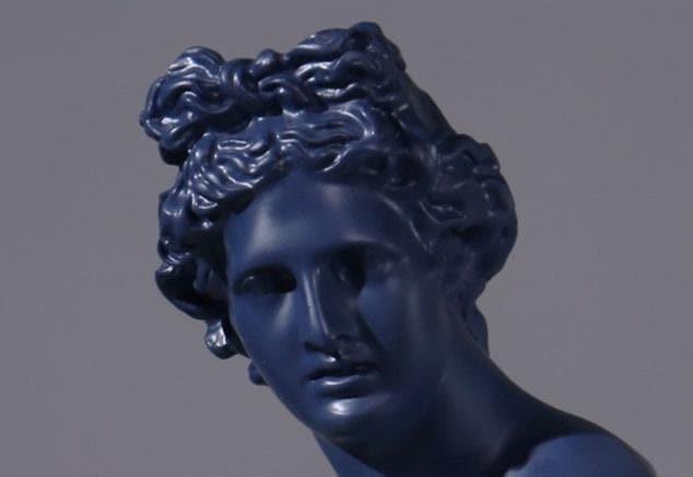 Classic Greek Bust Statuette