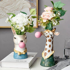 Bubblegum Animal Vase