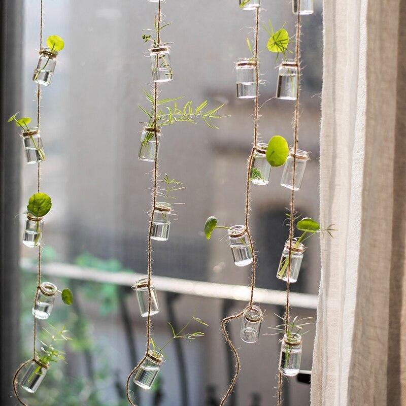 Twine Hanging Propagation Jars