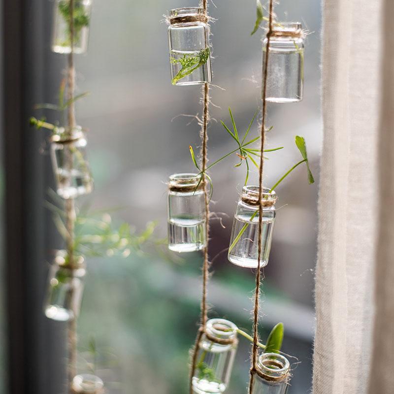 Twine Hanging Propagation Jars